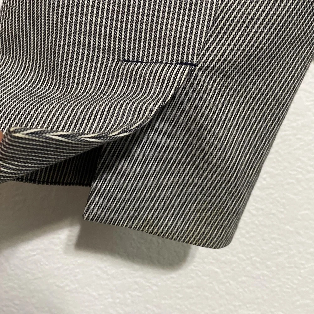 Pendleton Gray Double-Breasted Blazer Jacket Size… - image 6